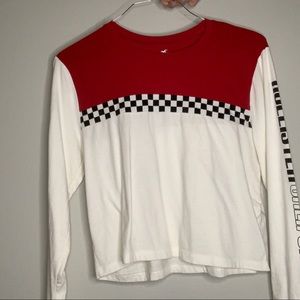 Hollister Long Sleeved Cropped Top